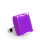 Bague en verre soufflée - Carré Medium Milk