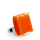 Glass ring - Carré Medium Milk