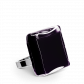 Glass ring - Carré Medium Milk