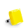 Glass ring - Carré Medium Milk