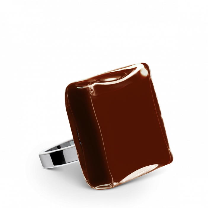 Glasring - Carré Medium Milk Schokolade