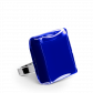 Glass ring - Carré Medium Milk