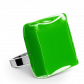Glass ring - Carré Giga Milk
