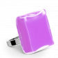 Glass ring - Carré Giga Milk