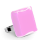 Bague en verre soufflée - Carré Giga Milk