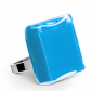 Glass ring - Carré Giga Milk