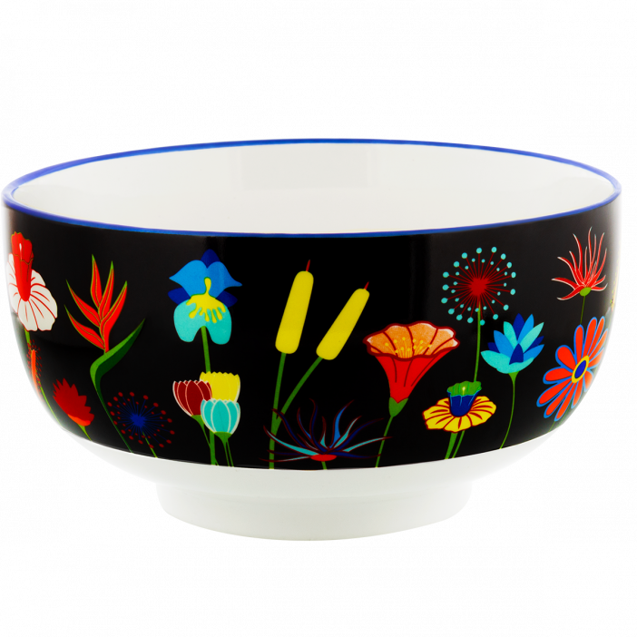 Small salad bowl - Matinal Soupe Jardin fleuri