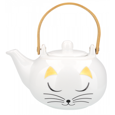 Théière style japonais - Matinal Tea - White Cat