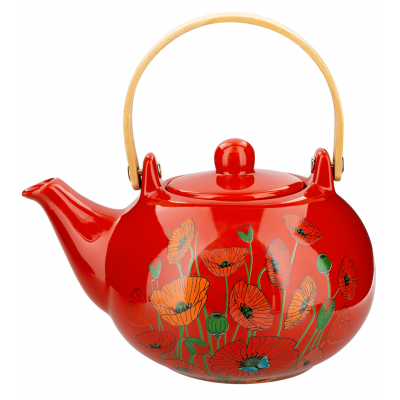 Théière style japonais - Matinal Tea - Coquelicots