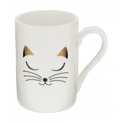 Mug 30 cl - Schluck - White Cat