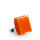Bague en verre soufflée - Carré Mini Milk
