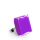 Bague en verre soufflée - Carré Mini Milk