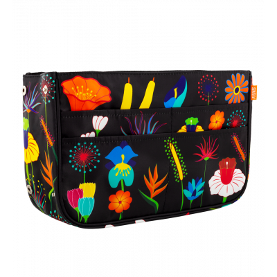 Organisateur de sac - Bag in Bag - Jardin fleuri