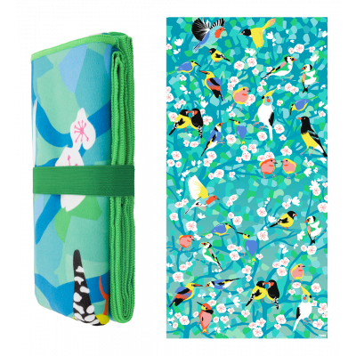 Serviette microfibre - Body DS - Birds