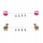 Set mit 2 Saugnapf-Clips - Ani-clip