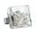 Anello in vetro - Carré Medium Mix Perles