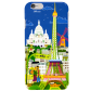 Coque pour iPhone 6 - I Cover 6 Paris rose