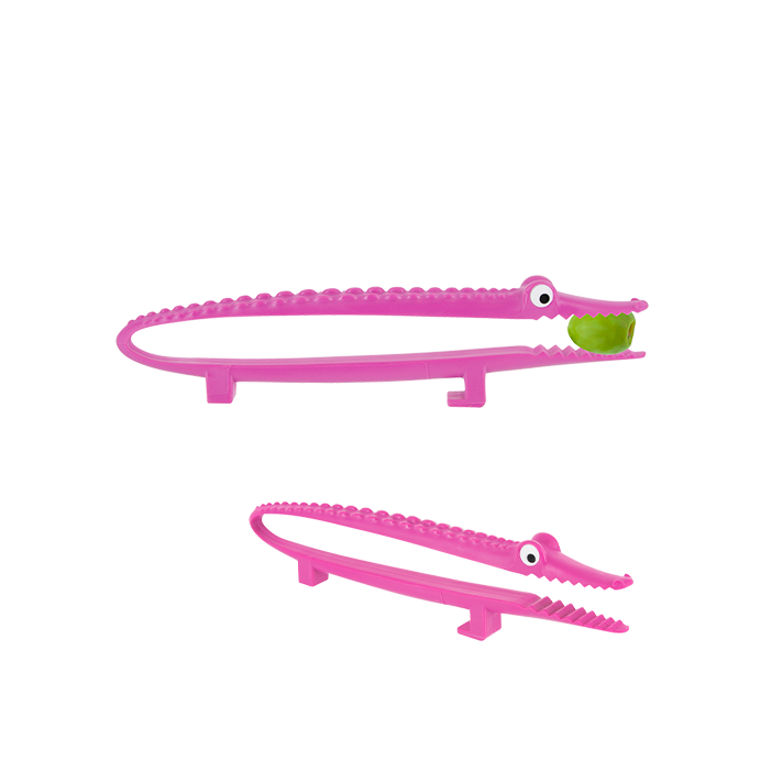 Piccola pinza per servire - Mini Croc' Rosa