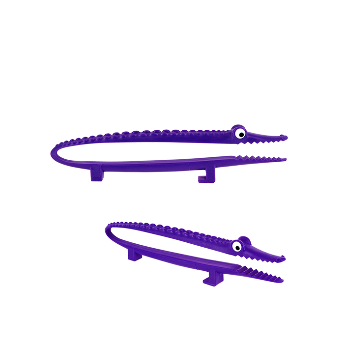 Piccola pinza per servire - Mini Croc' Viola