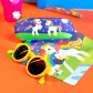 Set - 1 Hard glasses case & 1 Microfibre Cloth For Glasses