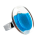 Bague en verre soufflée - Cachou Medium Billes