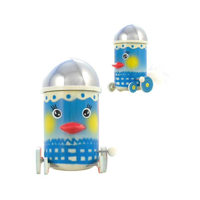Salière - Rolling Birds Bleu 2