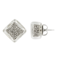 Stud earrings - Carré Billes
