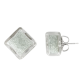 Stud earrings - Carré Billes
