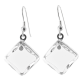 Hook earrings - Carré Milk