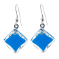Hook earrings - Carré Milk