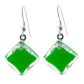 Hook earrings - Carré Milk