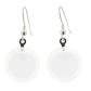 Hook earrings - Cachou Milk