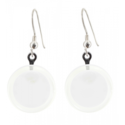 Hook earrings - Cachou Milk