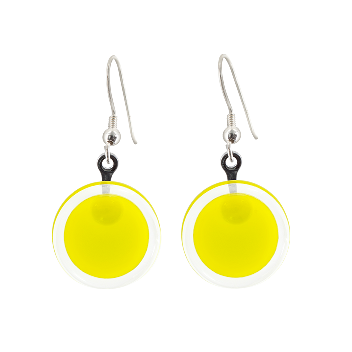 Hook earrings - Cachou Milk Yellow