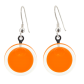 Hook earrings - Cachou Milk