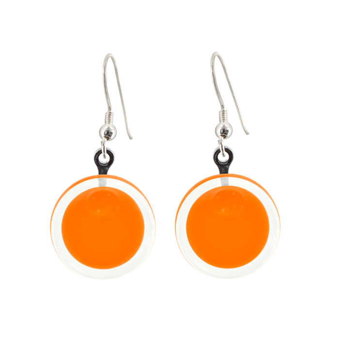 Hook earrings - Cachou Milk Orange