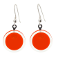 Hook earrings - Cachou Milk