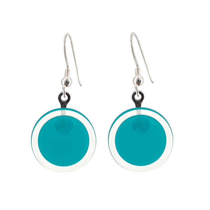 Hook earrings - Cachou Milk Turquoise