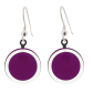 Hook earrings - Cachou Milk