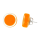 Stud earrings - Cachou Milk