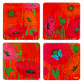 4 Untersetzer - Sous verre