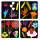 Set de 4 dessous de verre Palette - Sous verre