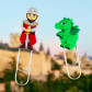 Set of 2 Large bookmarks - Ani-bigmark
