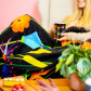 Plaid Polaire - Keep Me Warm Coquelicots