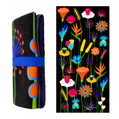 Serviette microfibre - Body DS - Jardin fleuri