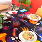 Nappe - A table ! Coquelicots