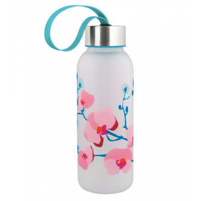 Gourde 42 cl - Happyglou small - Orchid Blue