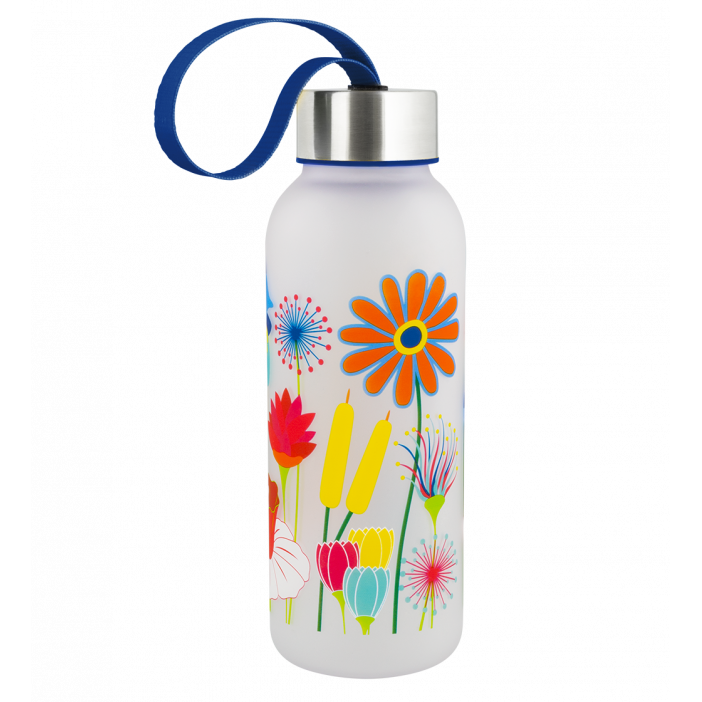 Borraccia piccola 42 cl - Happyglou small Jardin fleuri