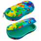 Hard glasses case - Voyage Blue Flower