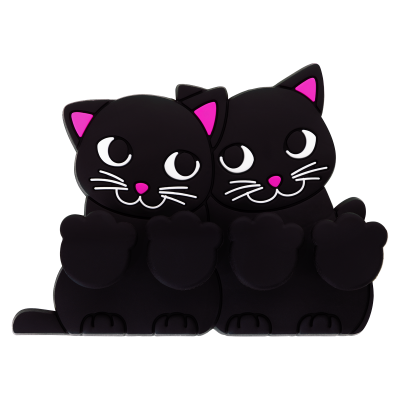 Support porte 2 brosses à dents - Ani-toothi